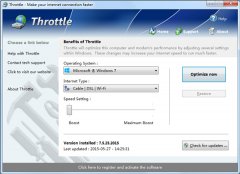 Throttle(网络加速工具) V7.5.25.2015 官方安装版