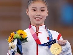 中国第32金诞生了，体操女子平衡木管晨辰夺得冠军