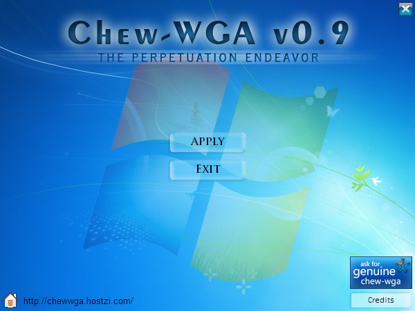 WIN7激活软件Chew-WGA0.9完美激活（适用任何机型）