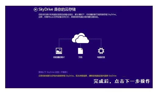 Win8.1系统SkyDrive设置