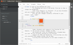 Ubuntu系统安装Brackets编辑器教程