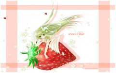 红草莓小天使屏幕保护程序