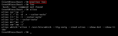 Linux命令详解：[8]alias创建自己的命令