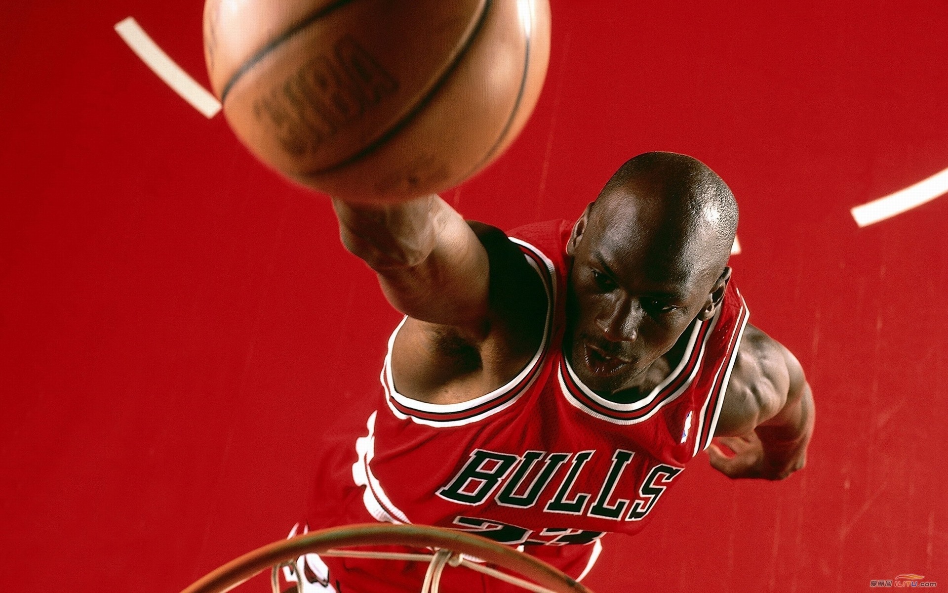 NBA篮球巨星灌篮时刻高清壁纸
