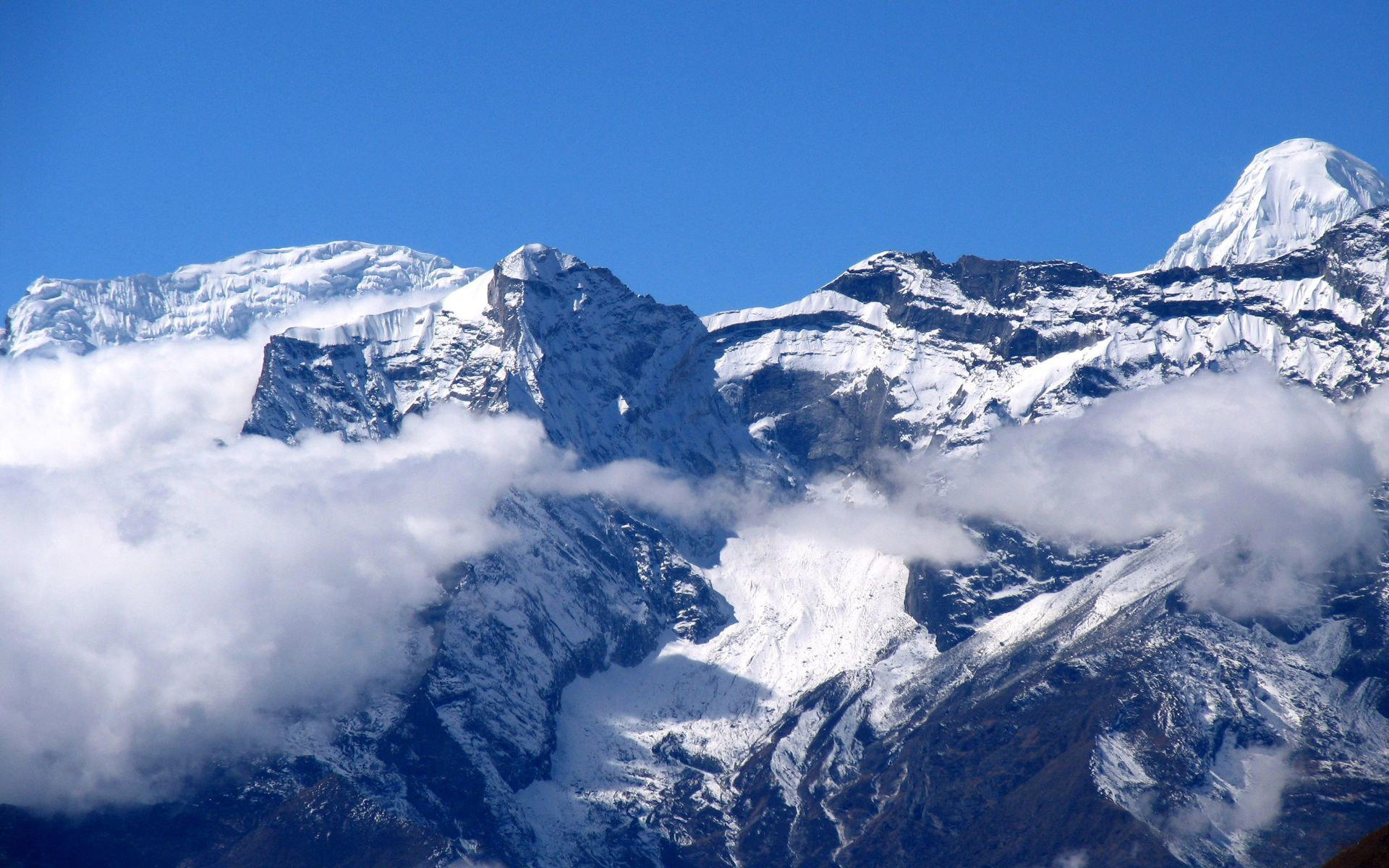 西藏雪域高原高清宽屏壁纸 雪山