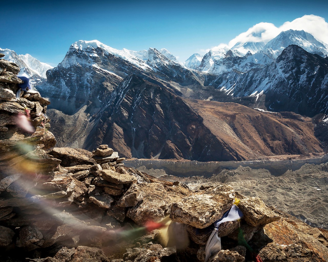 西藏雪域高原高清宽屏壁纸 雪山