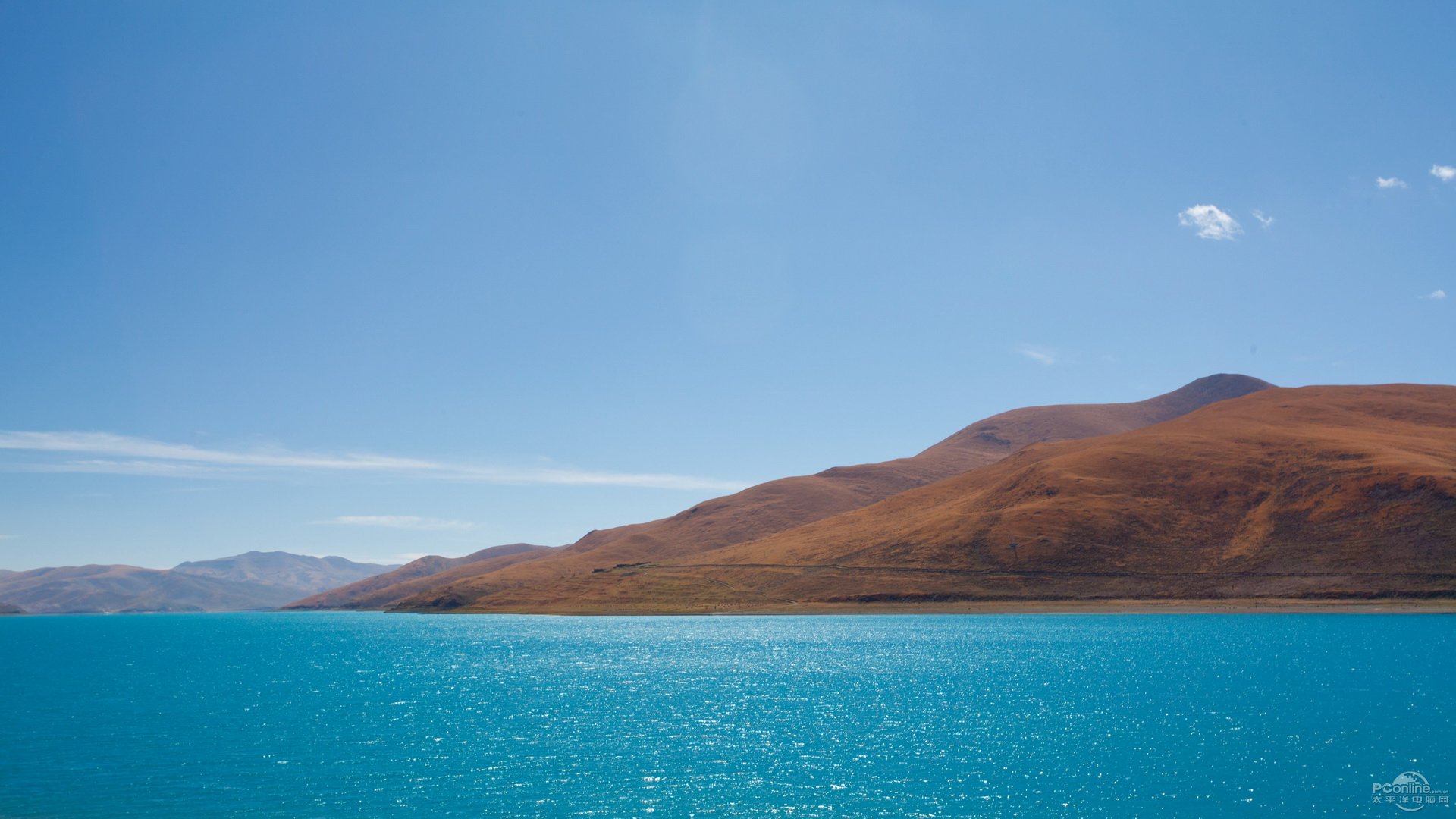 西藏雪域高原高清宽屏壁纸 湖泊