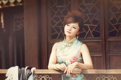 中国女性旗袍写真古典知性美高清壁纸