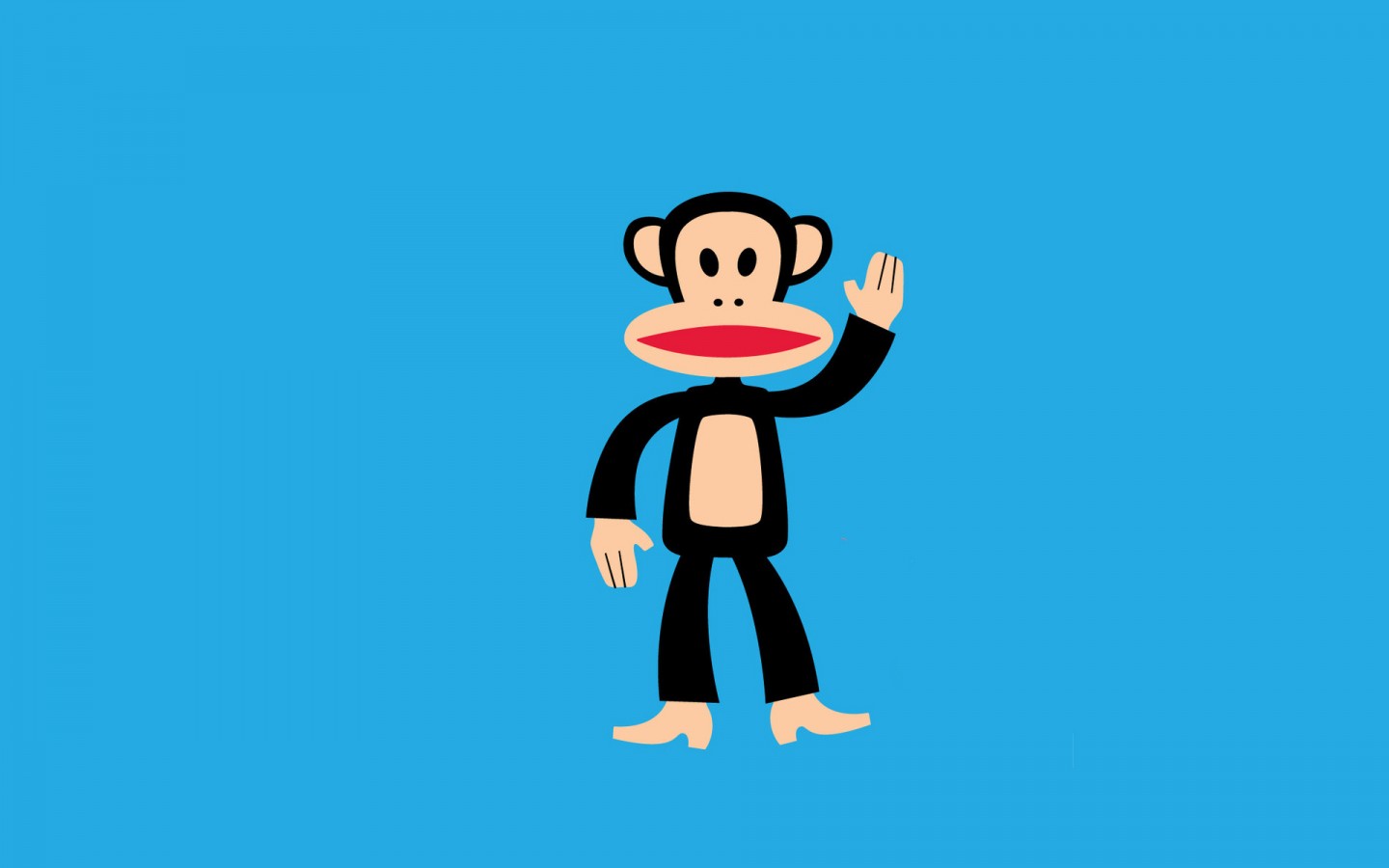 儿童最爱卡通形象大嘴猴电脑壁纸