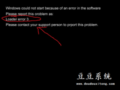WinXP系统开机出错提示Loader error 3修复方法