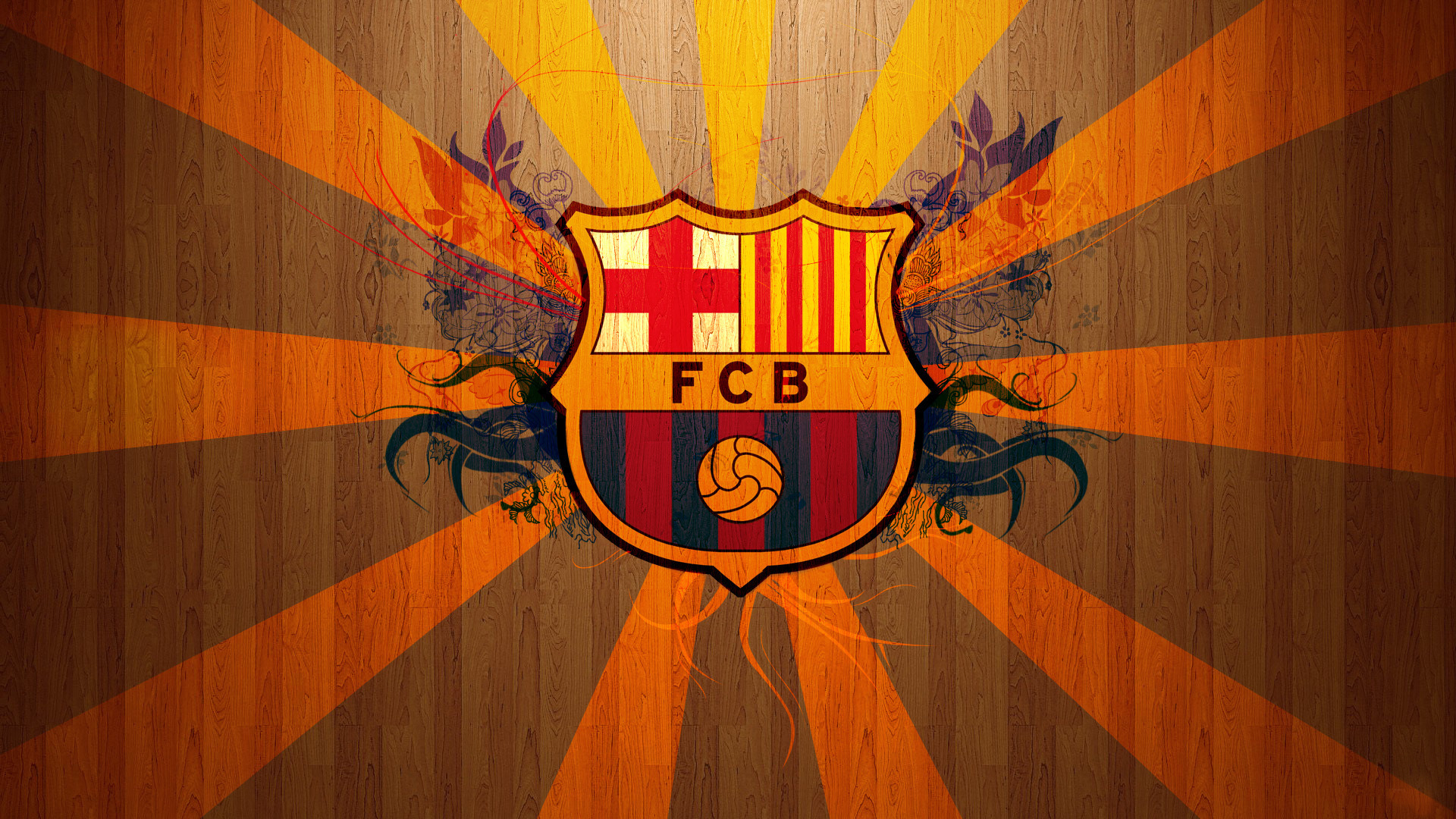 巴塞罗那Barcelona球队LOGO高清壁纸